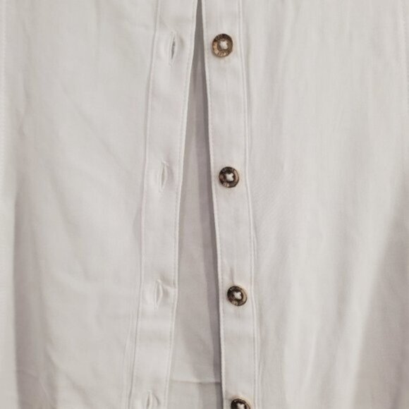 NWT GUESS Los Angeles Challis Shirt Dress - Picture 9 of 15